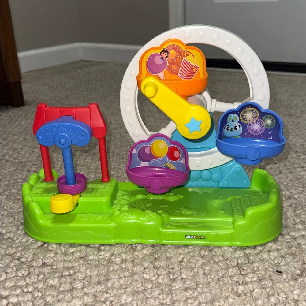 Little people Toy Story carnival set.